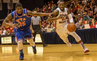 Colonials survive scare from Dowell, UTA