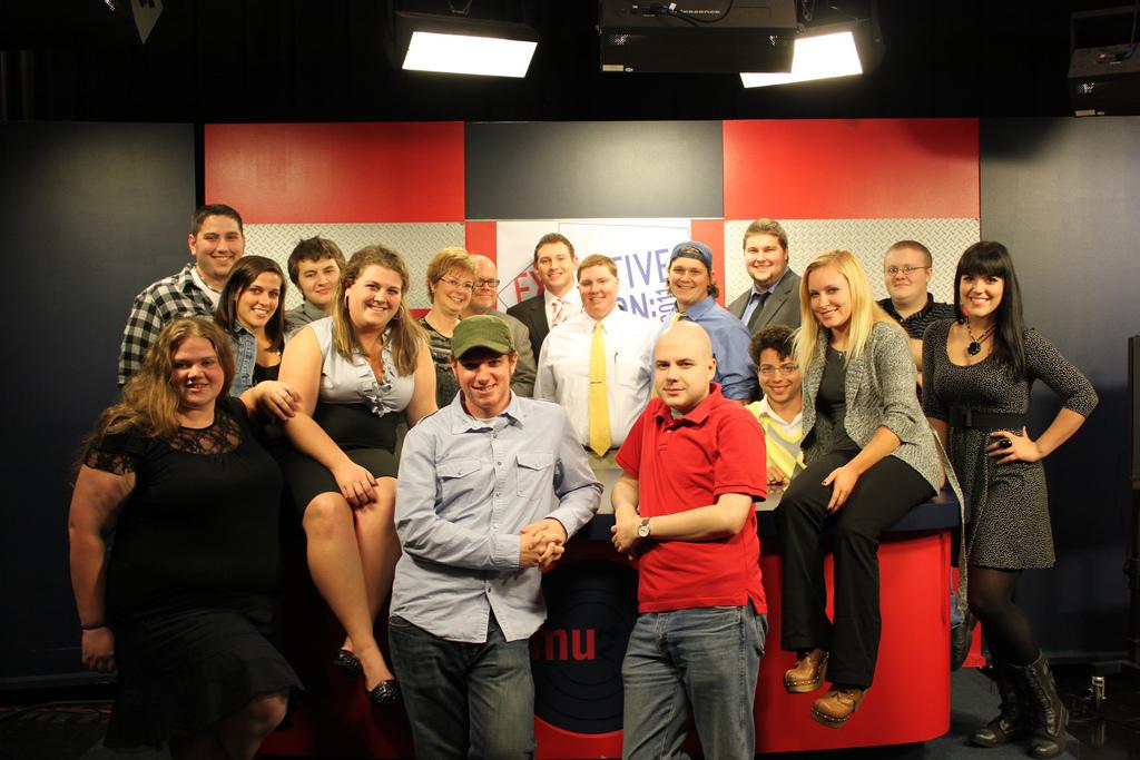 RMU’s Media Management class organized the entire debate from start to finish.  