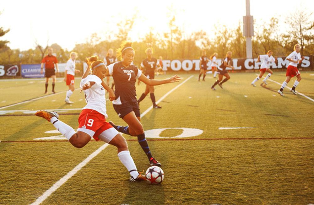 The Colonials advanced to the NEC Championship Game after a 2-1 defeat of Bryant.