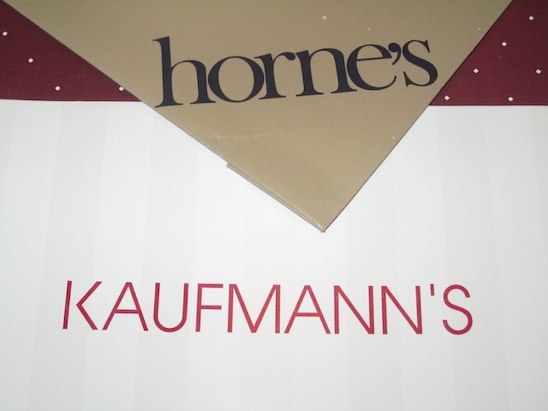 Round about Pittsburgh: Hornes & Kaufmanns