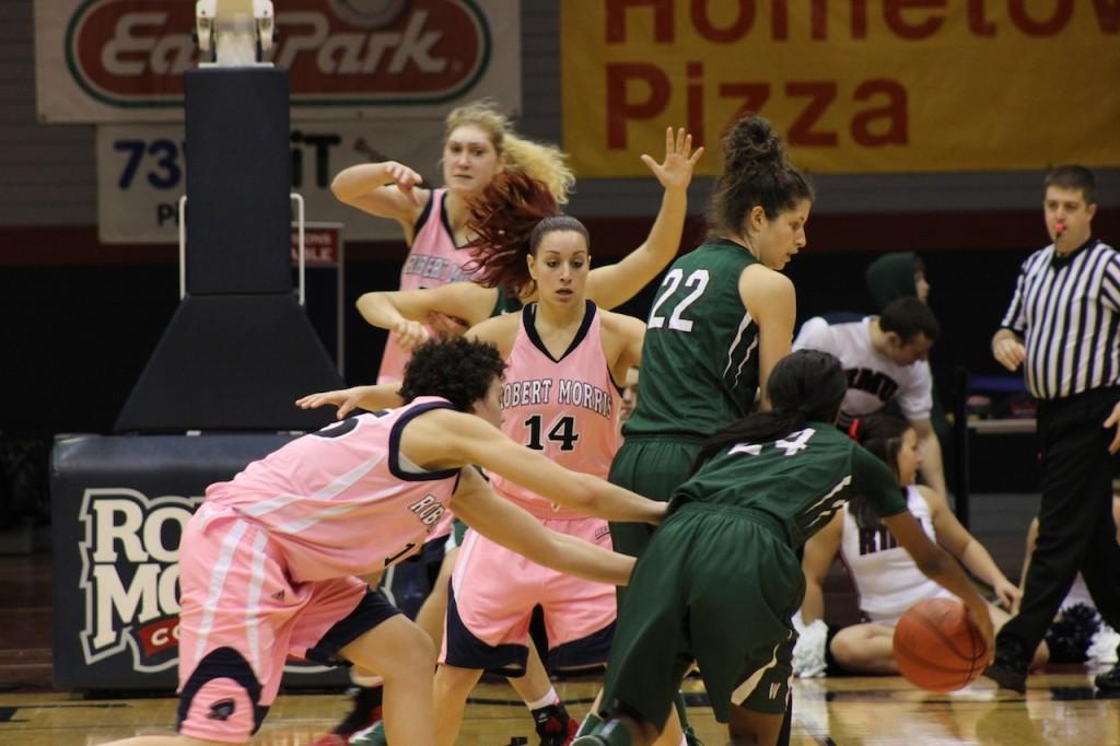 RMU women’s basketball team defeat Wagner, 57-39