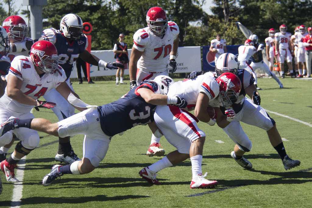 Dayton held on against RMU on 9/14/13