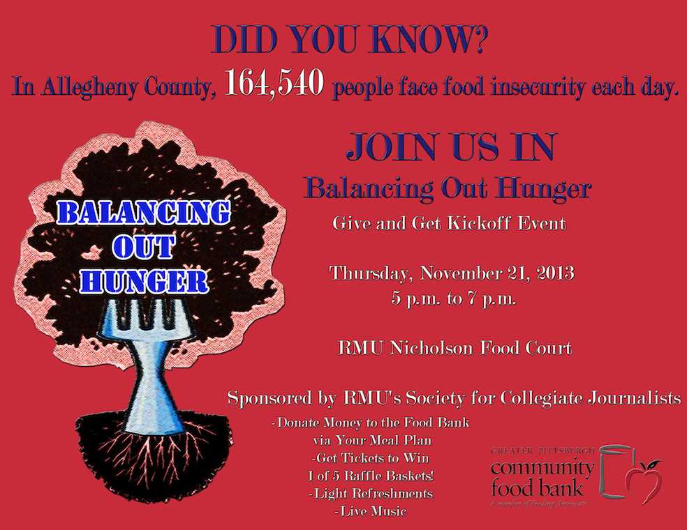 Give to get at SCJ’s Balancing Out Hunger Food Bank fundraiser kickoff