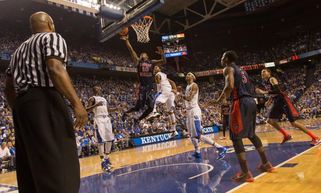 Un-‘Lucky’ in Kentucky: Wildcats wrangle RMU in round two