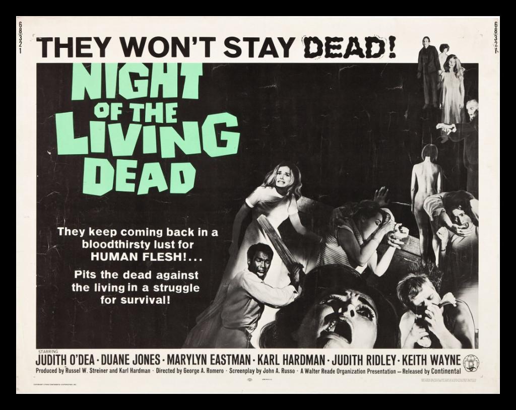 Night of Living Dead poster from cinemasterpieces.com