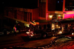 Police and Fire respond to Hale Center.
