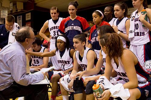 Robert Morris captures NEC regular season crown by defeating Mount St. Marys