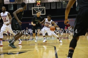 Colonials preserve perfect conference record in win over Wagner