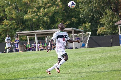 Brett getting a kick out of his time at RMU