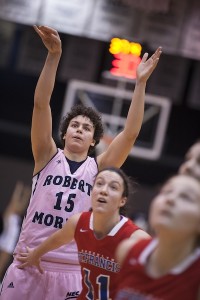 Spanou, during a free throw. 