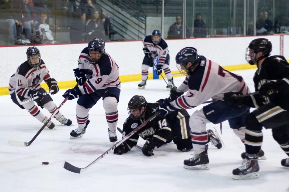 RMU defeated Michigan Saturday handing them their first loss of the season.