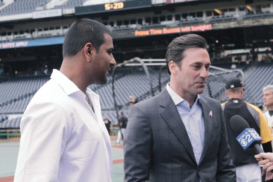 Jon+Hamm+And+Rinku+Singh