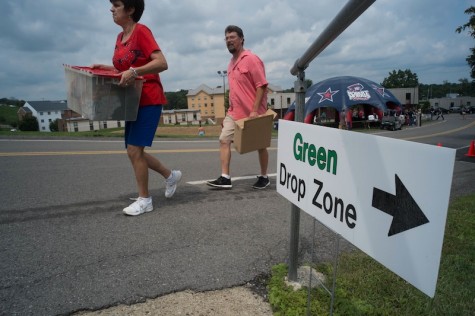 Freshman Move in day 2014