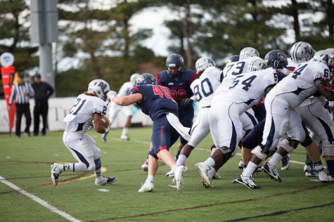 RMU VS. Monmouth football, homecoming 2014