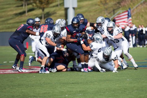 RMU VS. Monmouth football, homecoming 2014