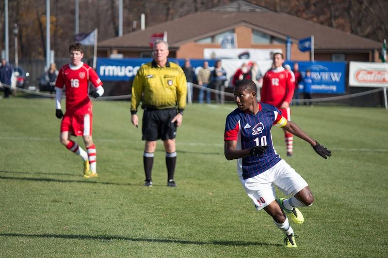 Robert Morris falls in final match 