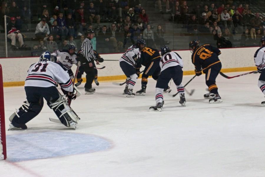 The+Colonials+improved+to+4-1-3+in+conference+play+after+defeating++Army+5-2+Saturday.