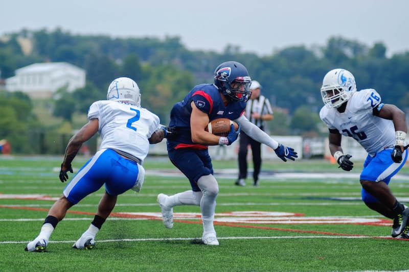 Passing game struggles in road loss to #7 South Dakota St.