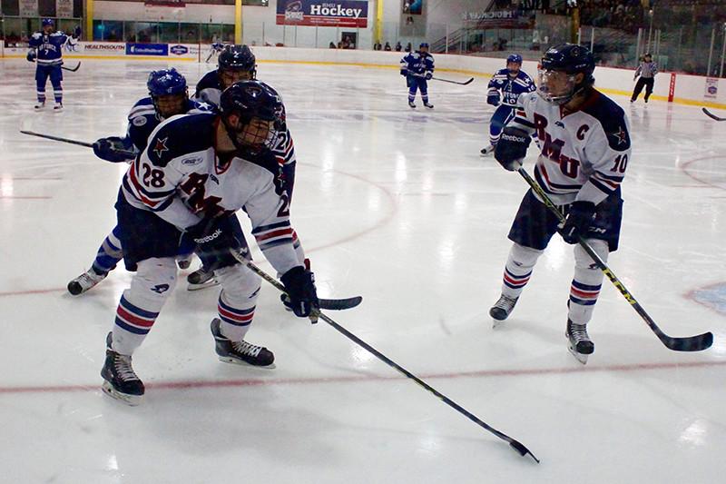 Despite record, Colonials drop first of playoff series