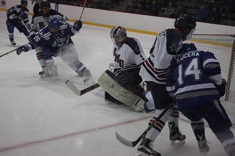 RMU tied with Niagara 3-3 Friday night in the opening game of the weekend series against the Purple Eagles.