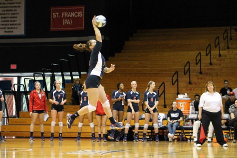 Colonials win pivotal match to remain in NEC contention