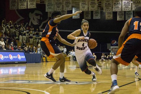 Colonials shoot lights out, roll over Morgan State