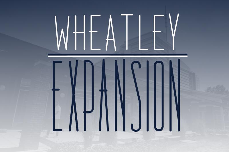 Wheatley Center is designed for expansion