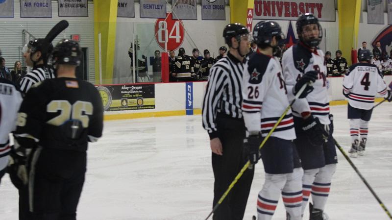 Daniel Leavens hat trick Friday evening helped the Colonials take down conference foe Air Force on the road in Colorado.