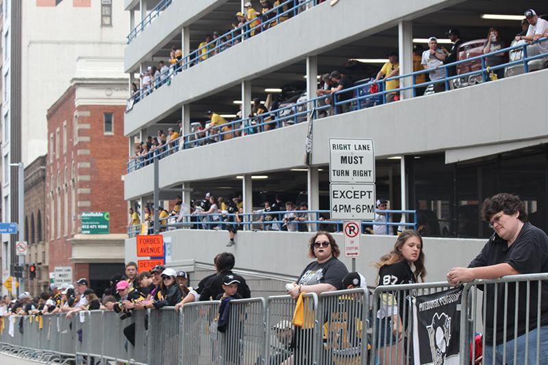 Fans began filing the streets of Pittsburgh as early as 2 A.M. Wednesday morning to solidify a front row seat. 