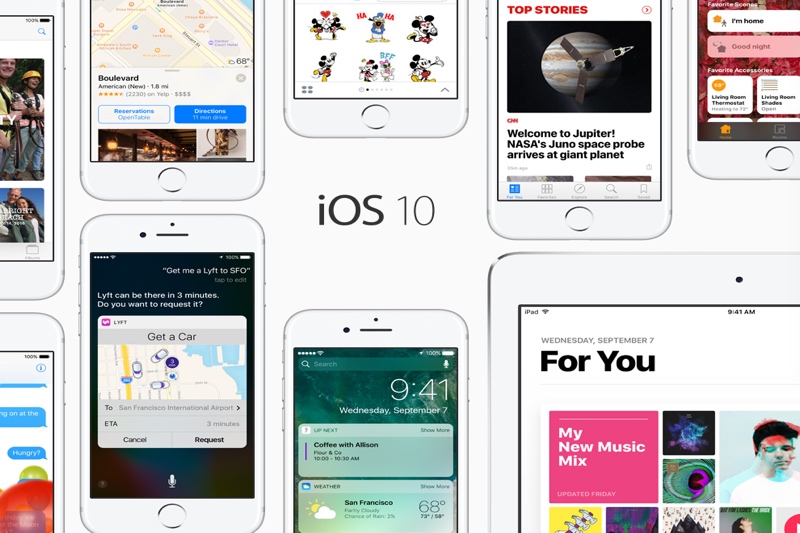 Looking Over iOS 10