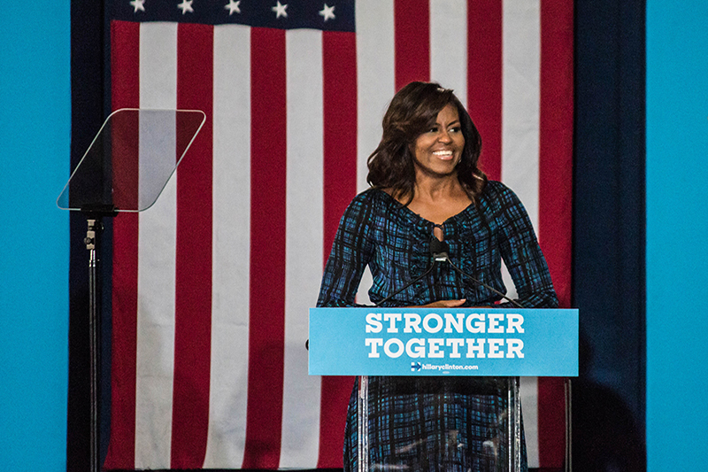 Michelle+Obama+Visits+PITT