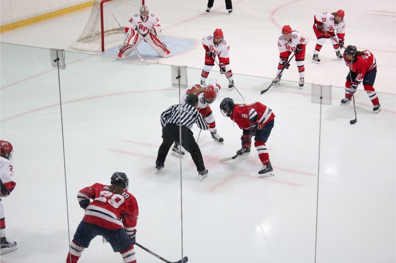 RMU battled to a 3-3 tie against Clarkson thanks to a late regulation score from Kristen Welsh.