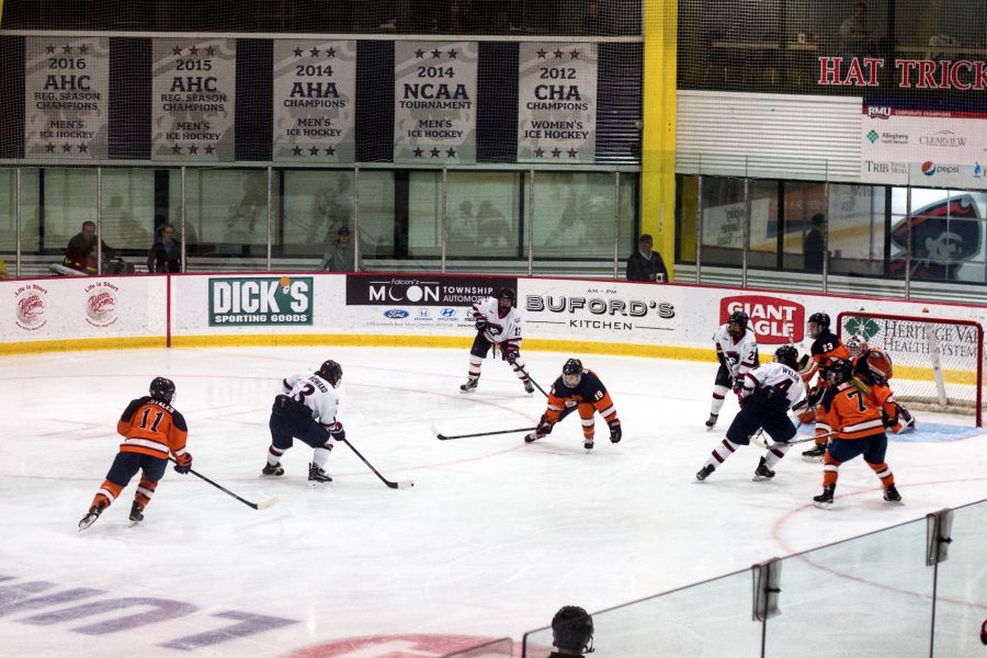 Womens+Hockey%3A+RMU+vs+Syracuse