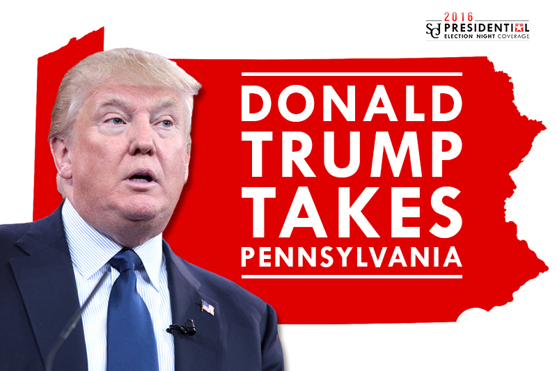 Donald Trump has won Pennsylvania