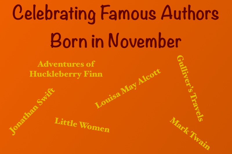 Novembers famous authors