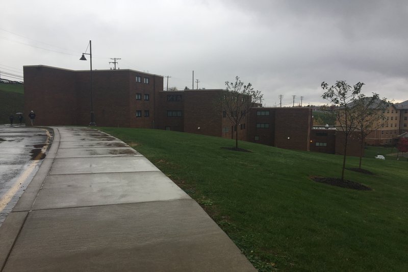 Brown water flows from sinks, showers in Washington Hall suites