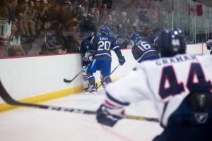 RMU mens hockey faces Bentley in first round of playoffs