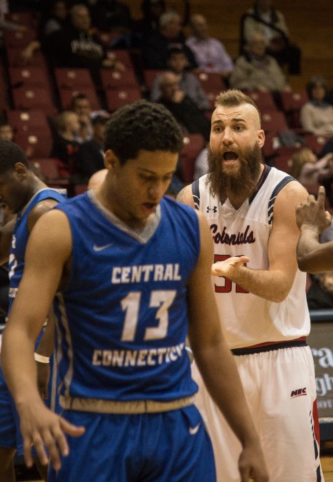 Mens+Basketball%3A+RMU+vs+Central+Connecticut