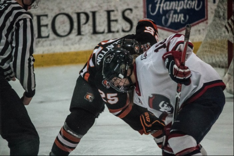 No. 8 RMU sweeps RIT in conference series