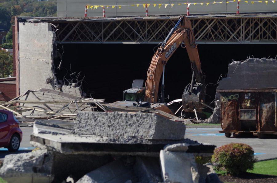 Demolition Begins on the Sewall Center