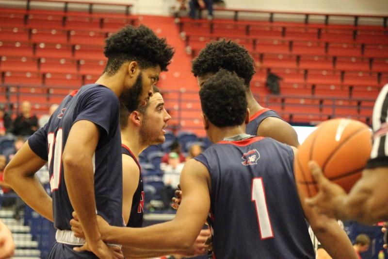 The RMU Mens Basketball team beat Duquesne 66 - 59 on November 19th, 2017.  