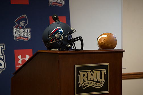 On Christmas Eve, the Colonials have brought in their eighth recruit of Bernard Clarks first complete class as head coach. Moon Twp. (Michael Evans/RMU Sentry Media)