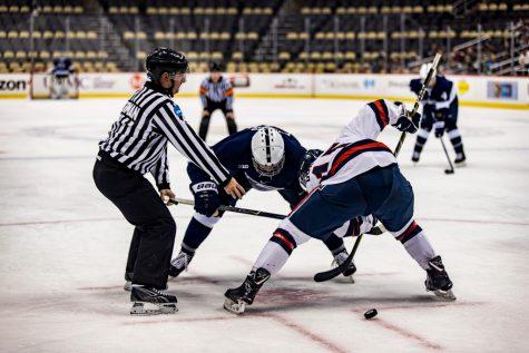 Men’s hockey looks to clinch series victory in game two versus Bentley