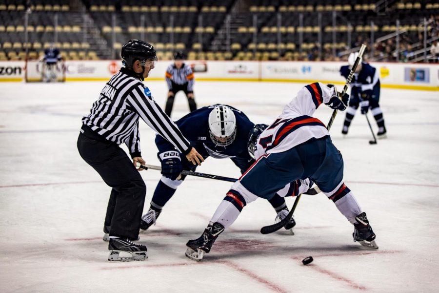 The RMU Mens Hockey Team took on PSU on Friday, December 8th, 2017. 