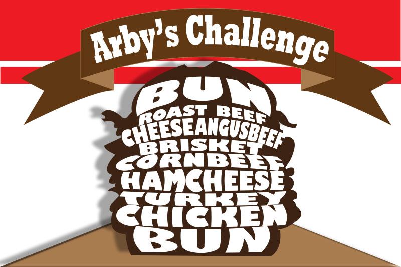 Arbys Meat Mountain challenge