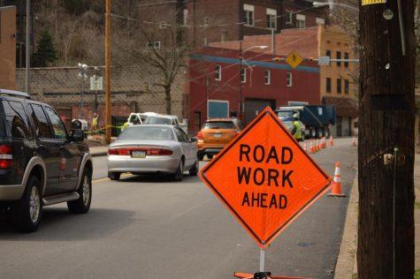 Landslide on Route 30 in Braddock