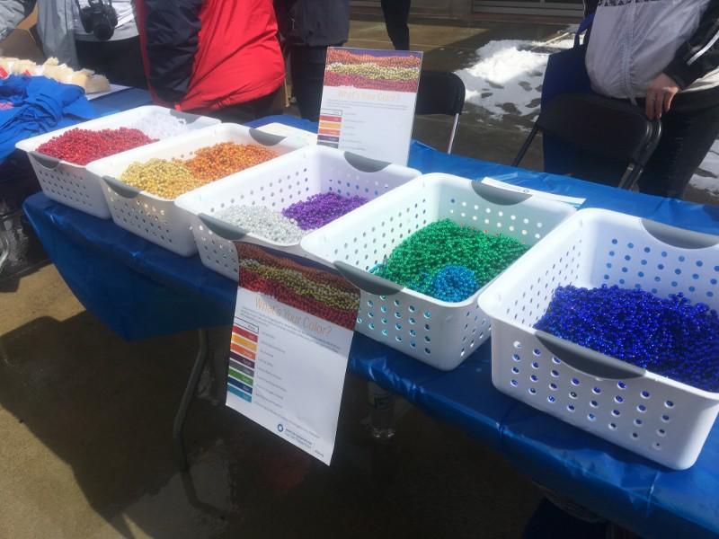 The annual Out of the Darkness Walk was held at the Robert Morris University campus on April 7, 2018. 