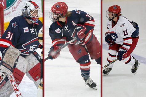 Three RMU women’s hockey players selected in CWHL Draft