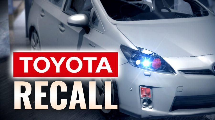 Toyota recalls 1 million cars due to risk of fire