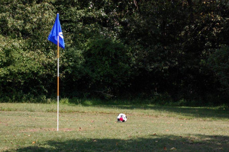 Athletes getting a kick at new soccer golf course.